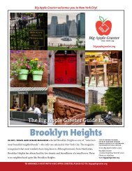 Brooklyn Heights Neighborhood Profile - Big Apple Greeter