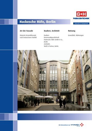 Hackesche Höfe, Berlin - Gruppe G+H