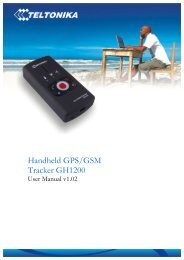 Handheld GPS/GSM Tracker GH1200 - Teltonika