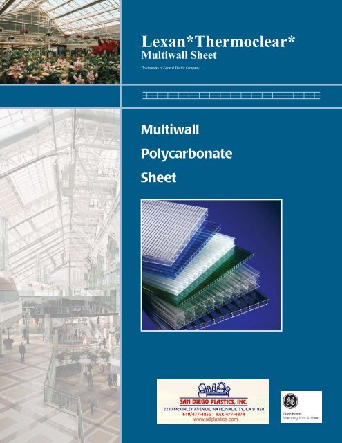 Lexan Sizes Guide.pdf LEXAN Thermoclear Brochure