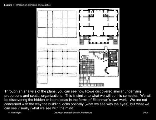 Intro - Drawing Canonical Ideas in Architecture