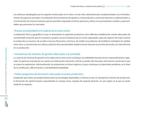 Agenda de InnovaciÃ³n Agraria Territorial de la RegiÃ³n de Los ... - Fia