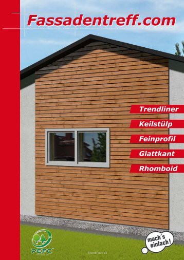 Produktkatalog mit allen Profilen - FASSADENTREFF