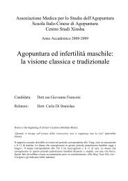 Agopuntura e infertilitÃ  maschile - Agopuntura.org
