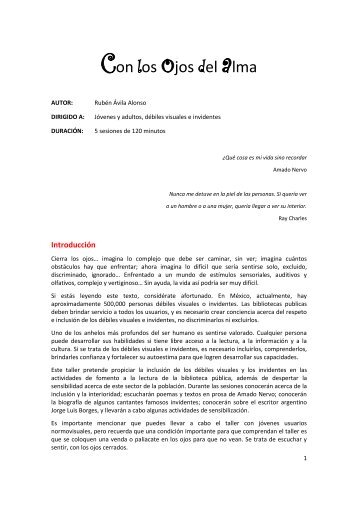 Con los ojos del alma.docx - DirecciÃ³n General de Bibliotecas