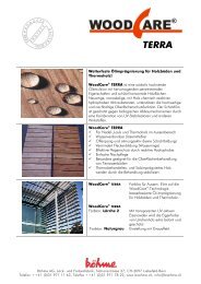terra - böhme. the woodcare company