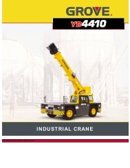 YB4410A Product Guide - Manitowoc Cranes