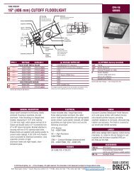 Spec Sheet - Ruud Lighting Direct