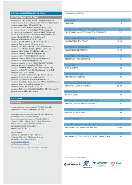 EST2_07 web - Camera di Commercio Italo-Slovacca