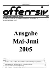 Ãffnen des Heftes als PDF-Datei - offen-siv