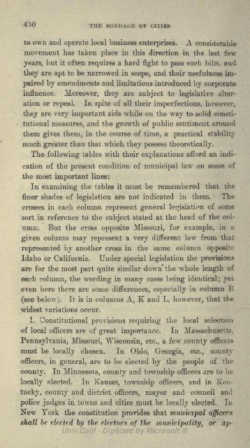 THE BONDAGE OF CITIES - The Community Environmental Legal ...