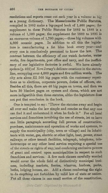 THE BONDAGE OF CITIES - The Community Environmental Legal ...