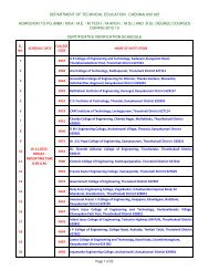 DEPARTMENT OF TECHNICAL EDUCATION ... - Tndte.com