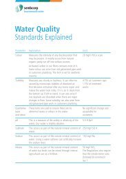 Water Quality Standards Explained - Sembcorp Bournemouth Water