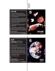 PDF of Solar System Trading Cards - Amazing Space - STScI