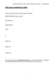 CCNL Legno, Arredamento e Mobili - Fillea Cgil