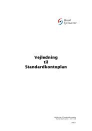 Vejledning til Standardkontoplan - Energitilsynet