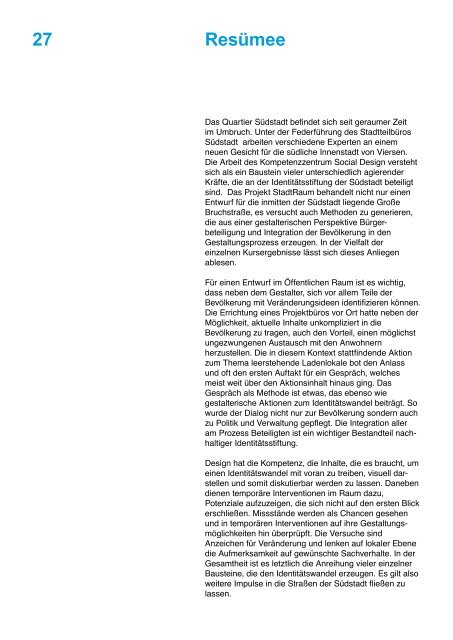 StadtRaum - Kompetenzzentrum Social Design - Hochschule ...