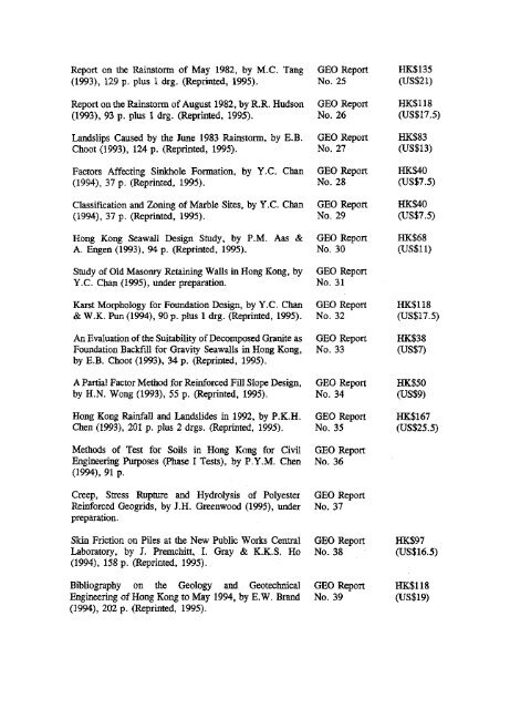 CLASSIFICATION AND ZONING OF MARBLE SITES - HKU Libraries