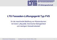 Broschüre Dezentrales Fassaden-Lüftungsgerät Univent® Typ FVS