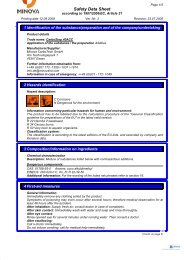 Safety Data Sheet