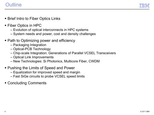 Power-Efficient, High-Bandwidth Optical ... - Hot Interconnects