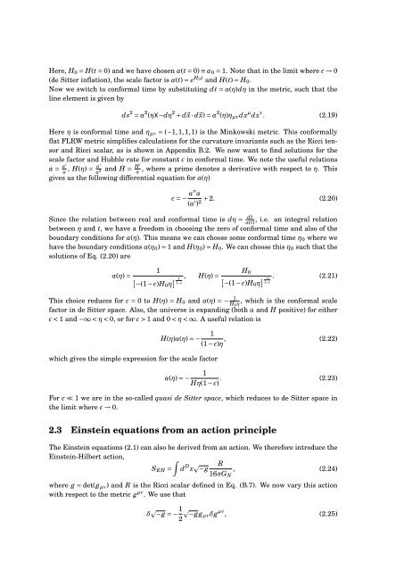 Master's Thesis in Theoretical Physics - Universiteit Utrecht