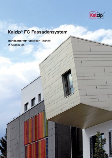 FC Fassadensystem - Kalzip