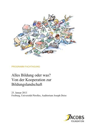 Alles Bildung oder was? - Bildungslandschaften Schweiz