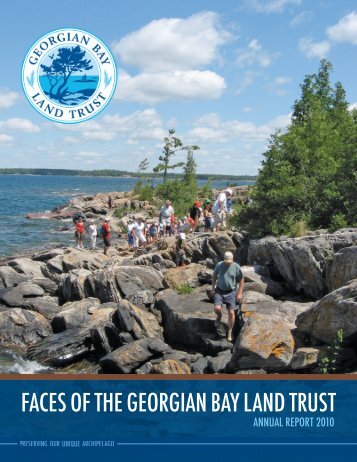 2010 - GBLT Annual Report - Georgian Bay Land Trust