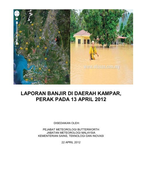 laporan banjir di daerah kampar, perak pada 13 april 2012