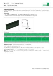 PBT-30 (PBH-30) Profilo TPU-Trasversale - Habasit