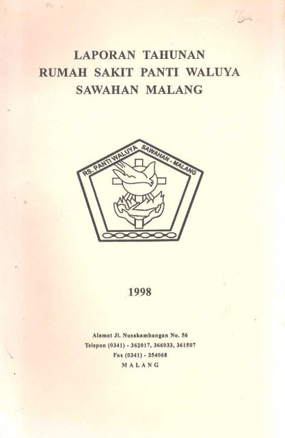 laporan tahunan rumah sakit panti waluya sawahan malang