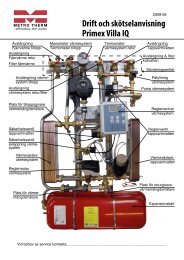 Drift och skÃ¶tsel AbonnentcentraL typ Metrotherm ... - Arvidsjaur