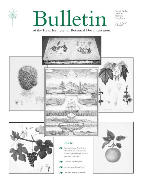 Volume 17, No. 2. 2005. - Hunt Institute for Botanical Documentation