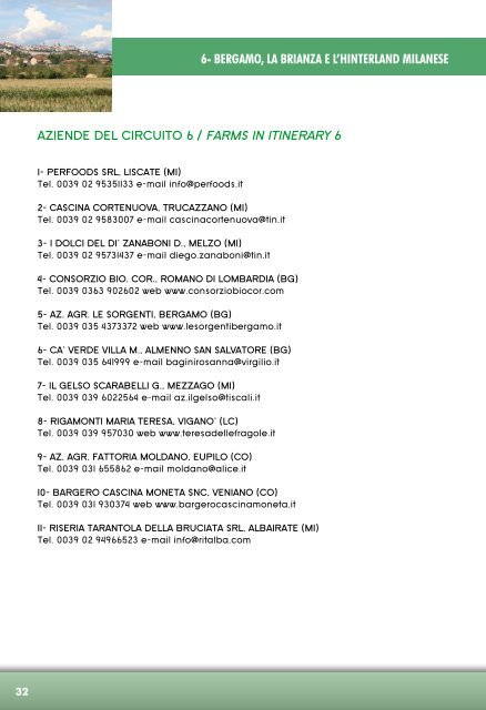 Circuiti del Biologico in Lombardia - BuonaLombardia.it