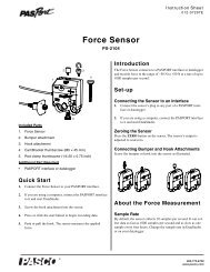 PASPORT Force Sensor