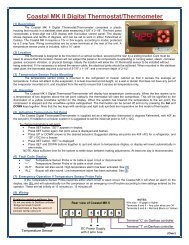 Coastal MK II Digital Thermostat/Thermometer - Veco NA