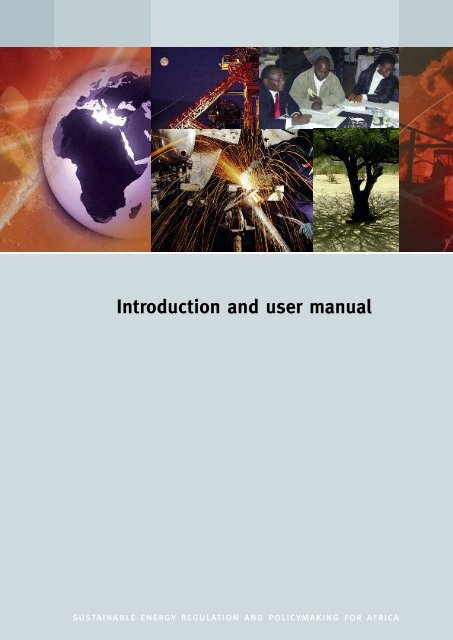 Introduction and user manual - unido