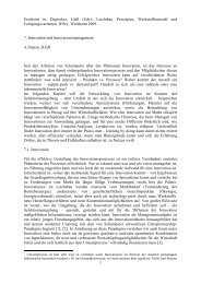 Innovation und Innovationsmanagement - IMW - Technische ...