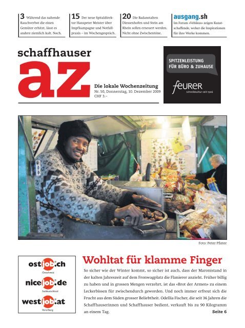 2009 / Ausgabe_50.pdf - Schaffhauser AZ