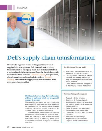 Dell's supply chain transformation - John Gattorna