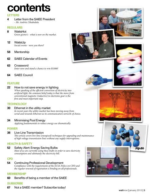 download a PDF of the full January 2012 issue - Watt Now Magazine