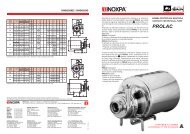 INOXPA - Process Pump Sales Inc