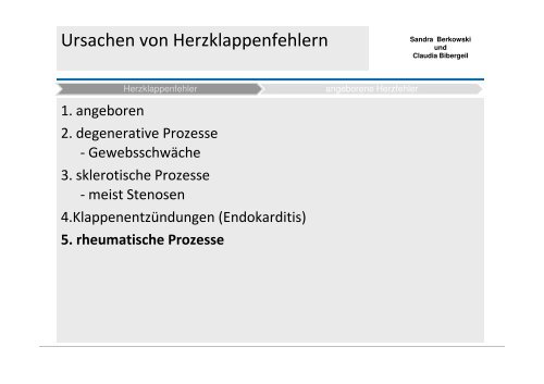 Herzklappenfehler & angeborene Herzfehler [Compatibility Mode]