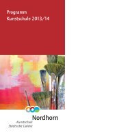 Download im PDF-Format - StÃ¤dtische Galerie Nordhorn - Stadt ...