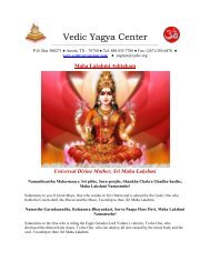 Vedic Yagya Center