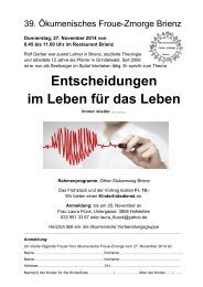 Flyer mit Anmeldetalon