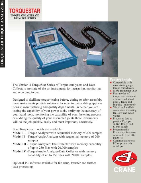 Torque measurement systems Catalogue (format: pdf ... - techsystem