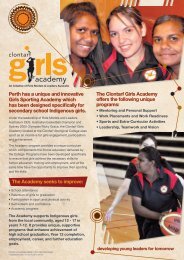 Clontarf Girls Academy brochure (1.68 mb)